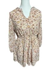 Isabel Maternity by Ingrid & Isabel Floral Tunic Top size Medium Photo 0