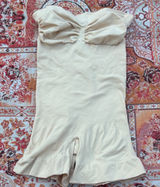Cream Strapless Shapewear Photo 0