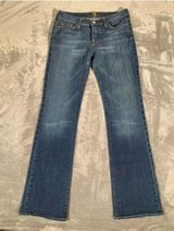 7 For All Mankind Jeans Women's 29 Boy Cut Wide Leg Photo 0