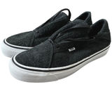NEW Vans Diamo Ni hairy Suede Sneakers 8 men's 9.5 women's Black White‎ Photo 0