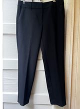 LOFT Slim Fit Black Career Office Pants Dress Pants trousers with stretch Photo 0