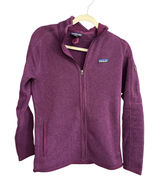 Patagonia Better Sweater Full Zip Fleece Jacket Purple Huckleberry Womens Medium Photo 0