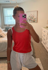 Red Lululemon Swiftly Tech Tank Photo 0