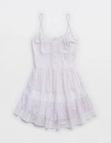 Aerie Button Up Mini Dress Photo 0