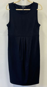 Isabella Oliver A Pea in the Pod Maternity Dress Pleated Empire Waist‎ Black Med Photo 0