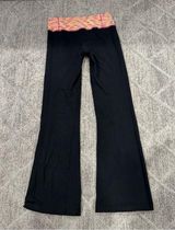 Lululemon Groove Pants Flare Multicolor Waistband Luon 6 Photo 0