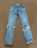 Abercrombie 90s Ultra High-Rise straight Jeans Photo 0