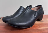 Taos Leather Slip On Loafers Womens 38 Black Comfort Professional Casual Photo 0