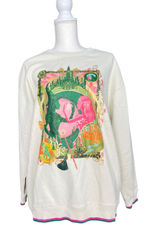 Universal Studios Wicked Elphaba and Glenda Crewneck Sweatshirt Size XL Photo 0