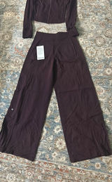 High-Rise Wide-Leg Lululemon Pants Photo 0
