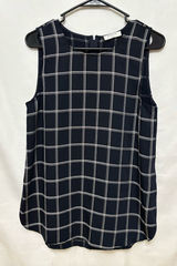 Babaton Sleeveless‎ Checkered Blouse Size Small Photo 0
