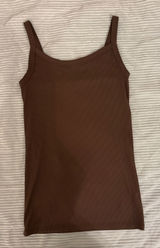 Brown tank top Size XXS Photo 0