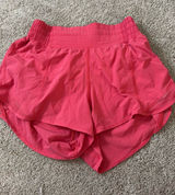 Pink Lululemon Hotty Hot Shorts 2.5" High-Rise Photo 0