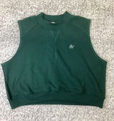 Gold Hinge Mock Neck Tank Top Hunter Green Small GH248-HUN NWT Photo 0
