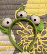 NWOT Disney Pixar Toy Story Little Green Men Three-eyed Alien Plush Ear Headband Photo 0