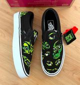 Vans Classic Slip-On 'Eyes In The Dark' Women 8.0 US Photo 0