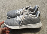 Adidas Cloudfoam Running Shoes Women's Size 8‎ Grey/White HWI 28Y001 Photo 0