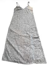 SHEIN Black & White Polka Dot A-Line Maxi Skirt Photo 0