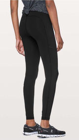 Lululemon Black Speed Up Leggings 28” *Full-On Luxtreme Photo 0