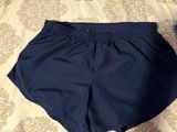 Women’s Nike Dri-Fit Navy Running Shorts Photo 0