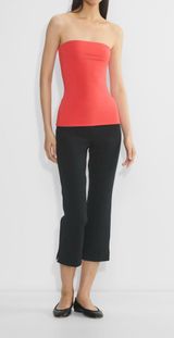 Aritzia Original Contour Hip Tube Top in cherry red, size XS Photo 0
