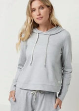 Vuori Halo Essential Hoodie Light Gray Heather Women's Minimalist Outdoor Size M Photo 0