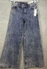 BDG Urban Outfitters A Wide Leg Jeans Size 27‎ Acid Wash Denim Photo 0