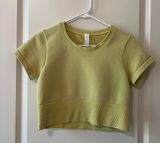 Aerie OFFLINE Sidewalk Seamless Cropped T-Shirt Photo 0