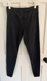 SKIMS Gray High Rise Cotton Blend Leggings XL 26” Inseam Photo 0