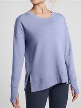 Athleta Coaster Luxe Sweatshirt Women’s Medium Purple Photo 0