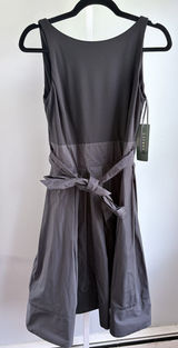 Lauren Ralph Lauren Gray Wrap Mini Dress Photo 0