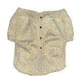 Vintage Butter Yellow Cropped Cable Knit Sweater‎ Vest Cardigan Cottage Granny Photo 0