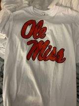 Ole Miss T Shirt White Photo 0
