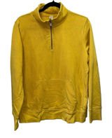 Old Navy Sunflower Gold Quarter Zip Pullover Medium Cozy Casual Sweatshirt Photo 0