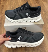 On Cloudrunner black athletic training running shoes sneakers women's 8 new Photo 0