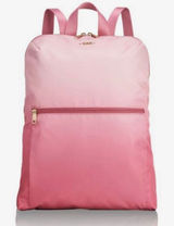 TUMI Voyageur‎ Just in Case Travel Backpack Nylon Ombré Pink Lightweight Photo 0
