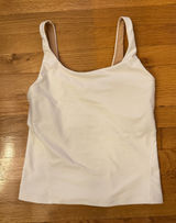 Old Navy Active White Tank Top Size Small Photo 0