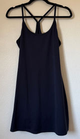 Quince Ultra-Soft Performance Active Dress Navy Blue Small NWT Athletic Casual Photo 0