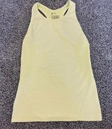 Zella athletic tank top medium gym yoga workout Athleisure bright neon yellow Photo 0