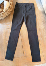 Mother High Waisted Looker Skimp Jeans Women Black Size 28 Photo 0
