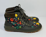 Keds x Rifle Paper Co Scout Boot Olive Floral Lace Up Ankle Boots Sz 7 Gorpcore Photo 0