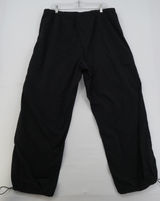 PINK Victoria's Secret Black Cargo Pants Bungee Hem XL Utility Joggers Photo 0