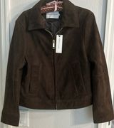 Rebecca Minkoff Genuine Suede Zip-Front Jacket-Brand New Rtl $495.00 Photo 0