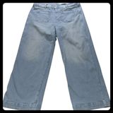 Old Navy Sky-Hi Wide Leg Jeans Womens 20 Light Wash Extra High Rise Denim Photo 0