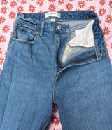 Abercrombie & Fitch 90s Straight Ultra High Rise Jeans Size 26 Curve Love Photo 0