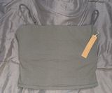 Skims Fits Everybody Cropped Cami Color Gunmetal Limited Edition Photo 0