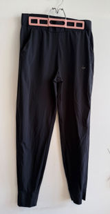 Nike Dri-FIT Womens Black Tapered Jogger Running Pants Size M Nylon Spandex‎ Photo 0
