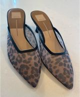 Dolce Vita DK Cleo dark leopard mesh mule heels size 9 Photo 0