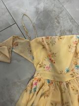 yellow romper dress Photo 0