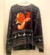 Oversized ugly Christmas sweater size s to l long sleeves graphic print Photo 0